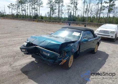 1993 Chrysler Lebaron из США, поврежденный, VIN 1C3XU4539PF678870